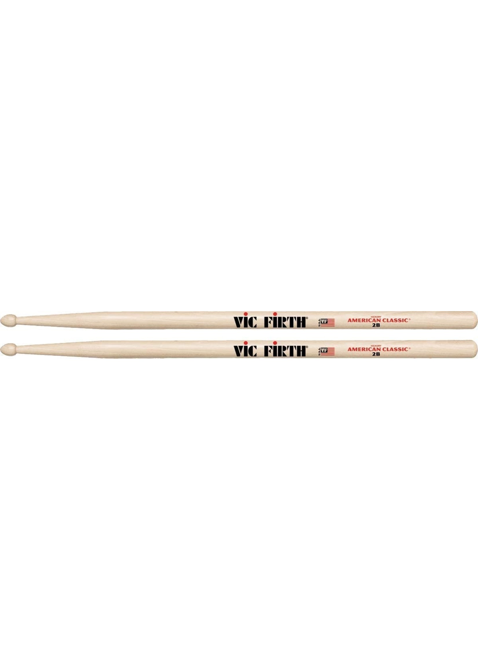 vic firth Vic Firth American Classic 2B Wood Tip Drumsticks