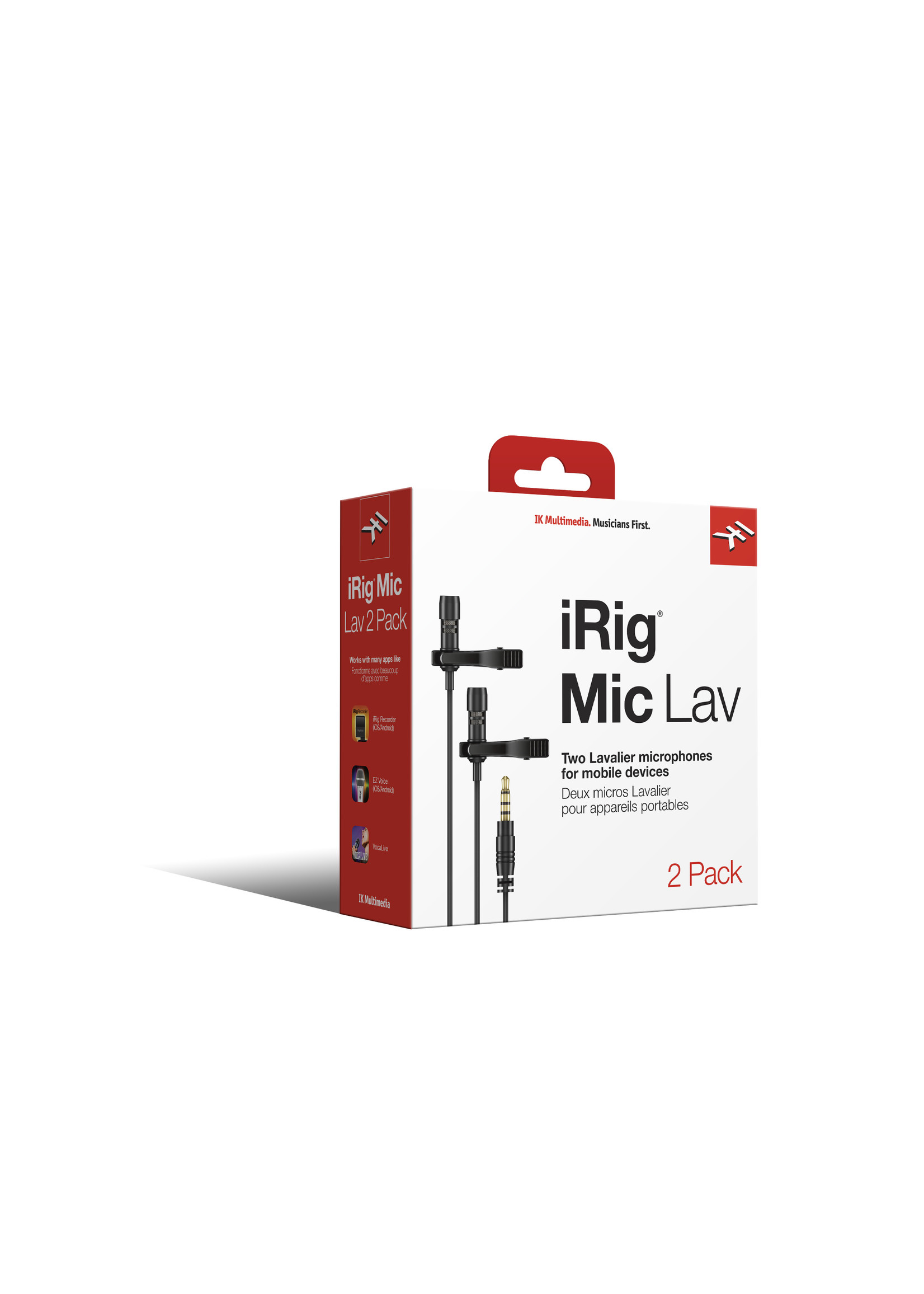 IK Multimedia IK Multimedia iRig 2 Pack Lav Microphones