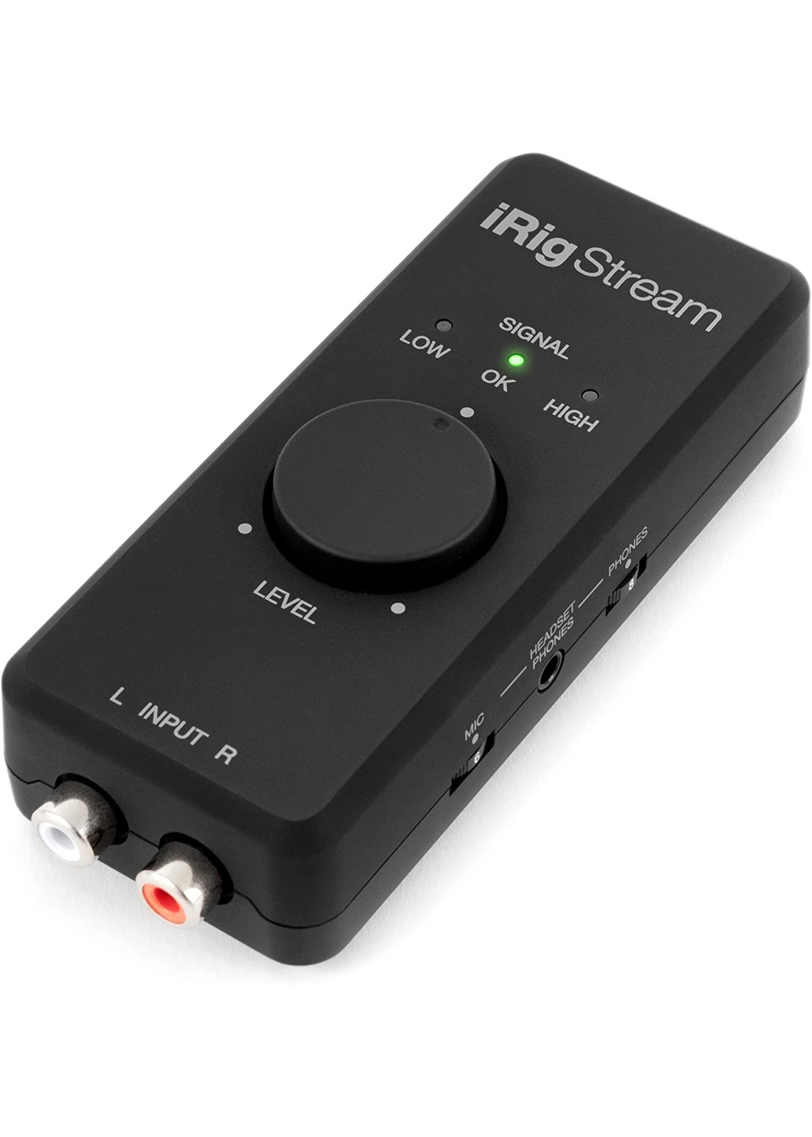 IK Multimedia IK Multimedia iRig Stream 2-channel recording & live-streaming audio interface for iPhone, iPad, Android and Mac/PC