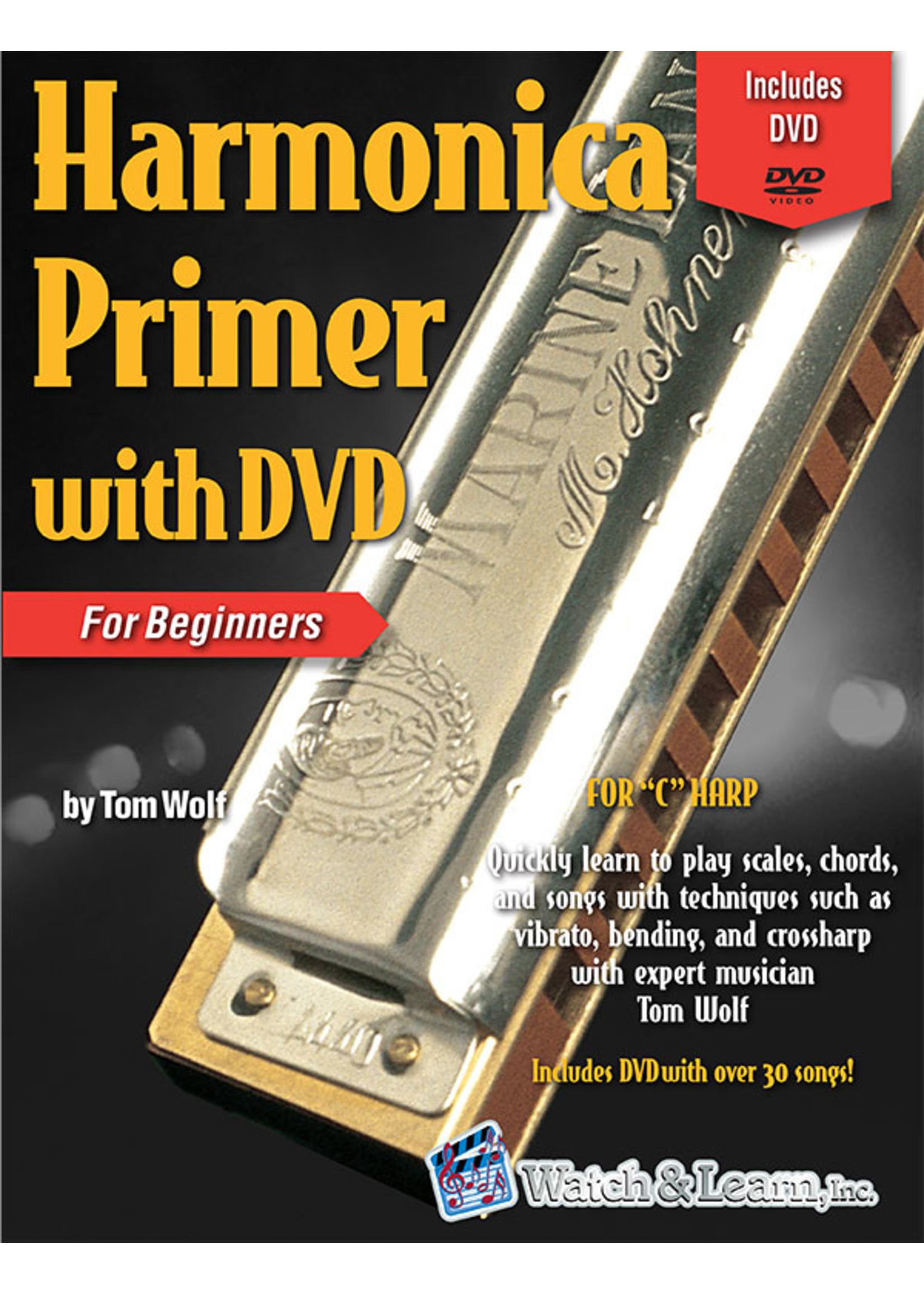 Watch & Learn INC Watch & Learn Harmonica Primer Deluxe Edition