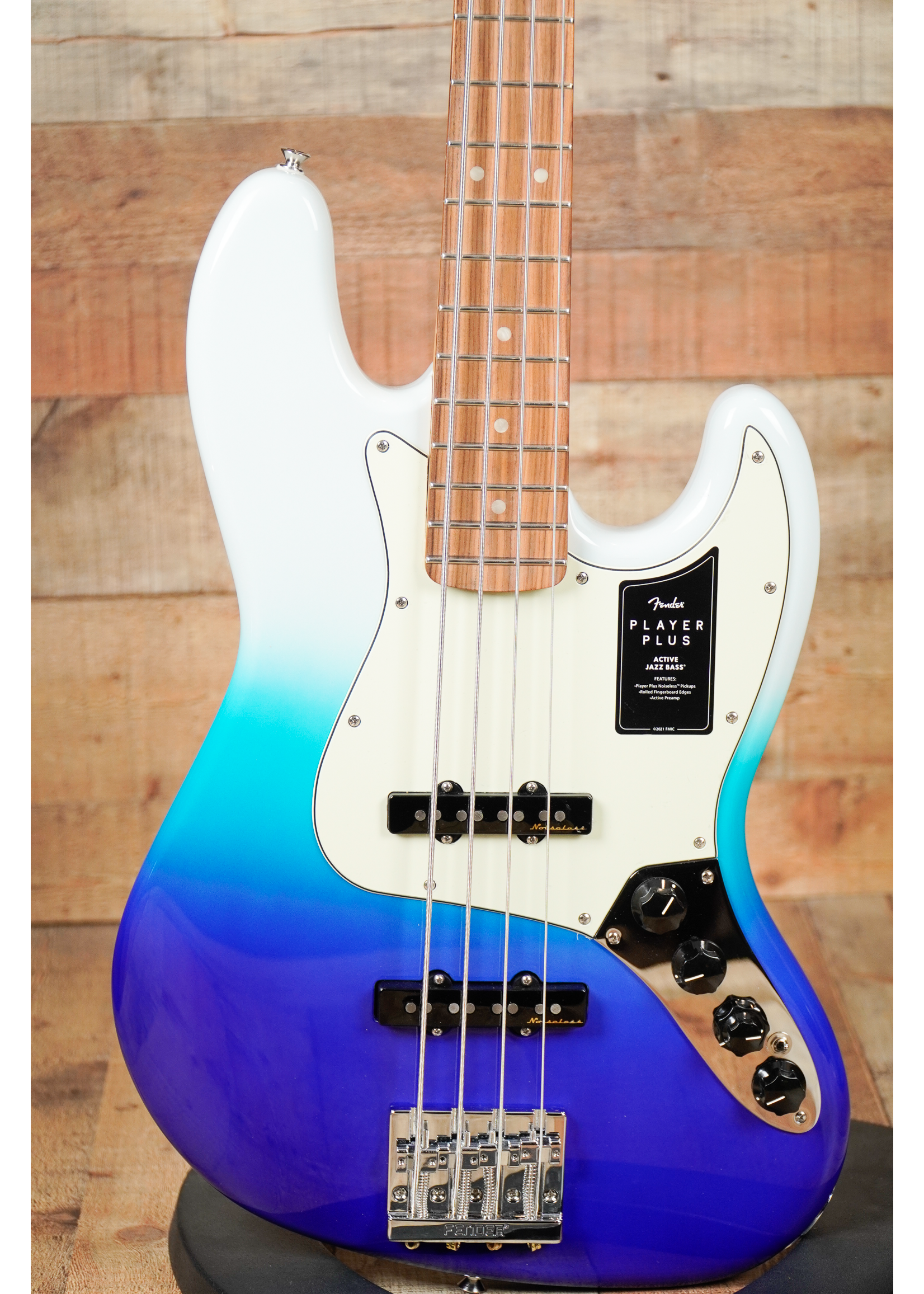 Fender Fender Player Plus Jazz Bass, Belair Blue