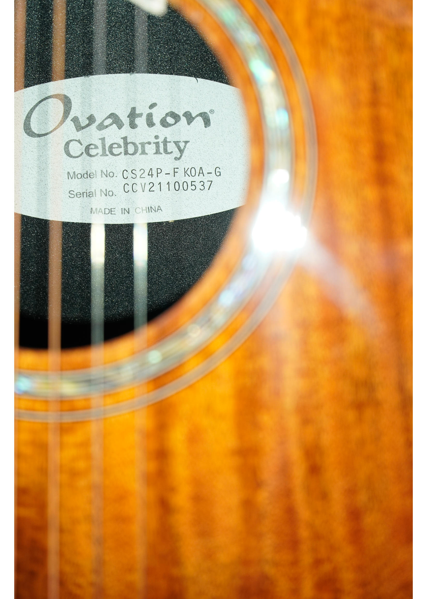 Ovation Ovation Celebrity CS24P-FKOA