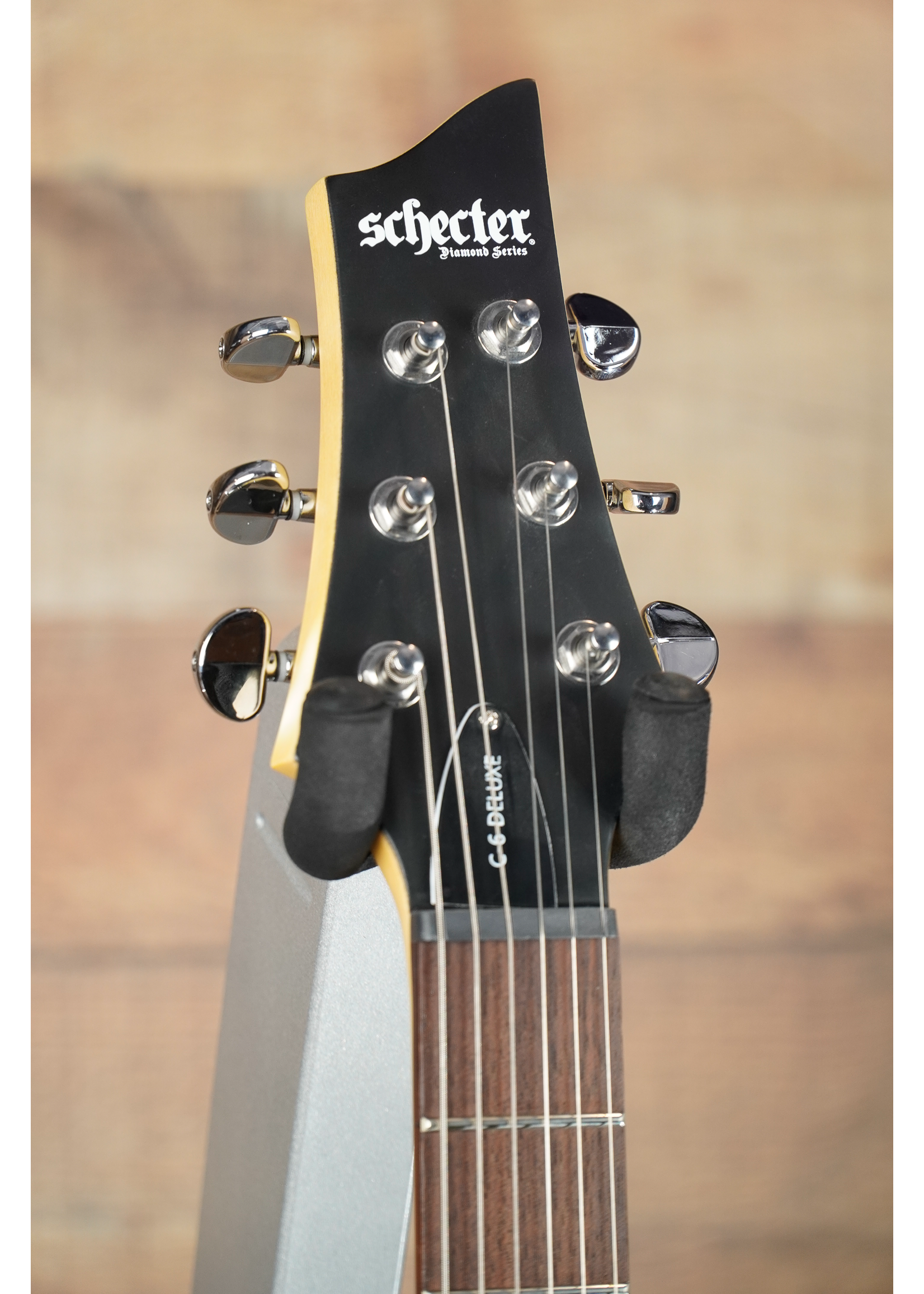 Schecter Schecter C-6 Deluxe Satin Black