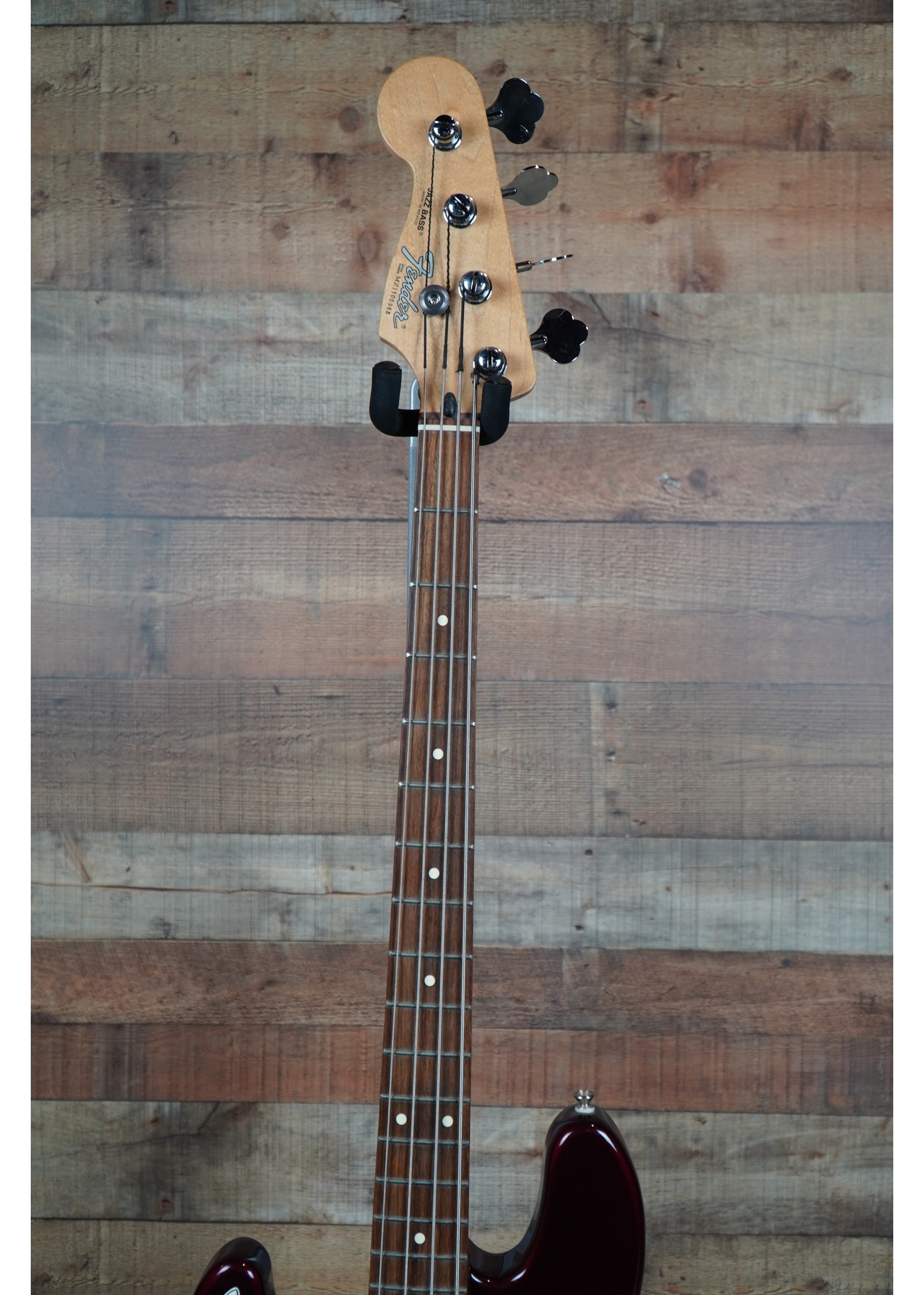 Fender Standard Jazz Bass® Left Handed (2001-2005), Rosewood Fingerboard, Midnight Wine