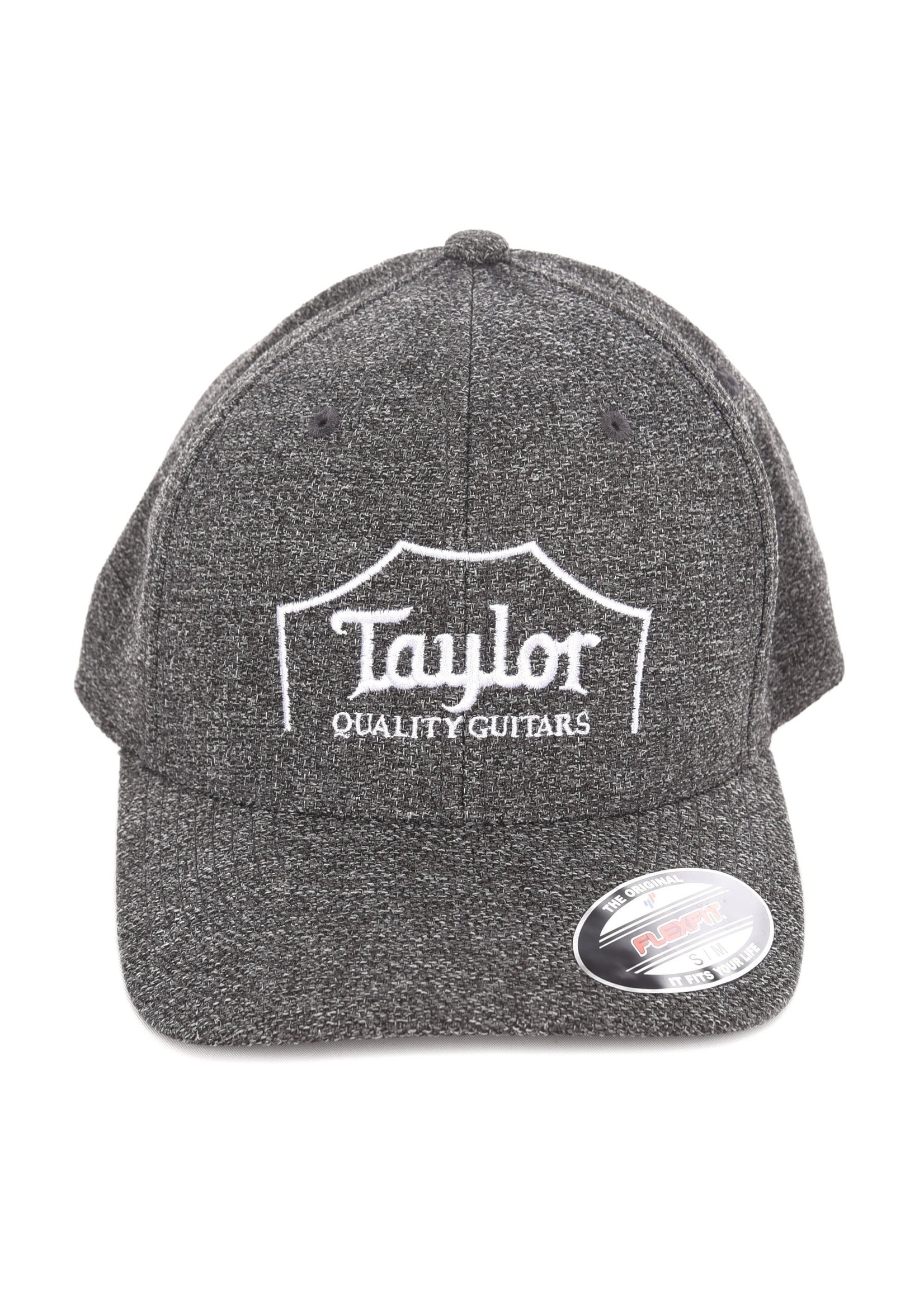 Taylor Taylor Flex Fit Cap Crown Logo Melange Heather S/M