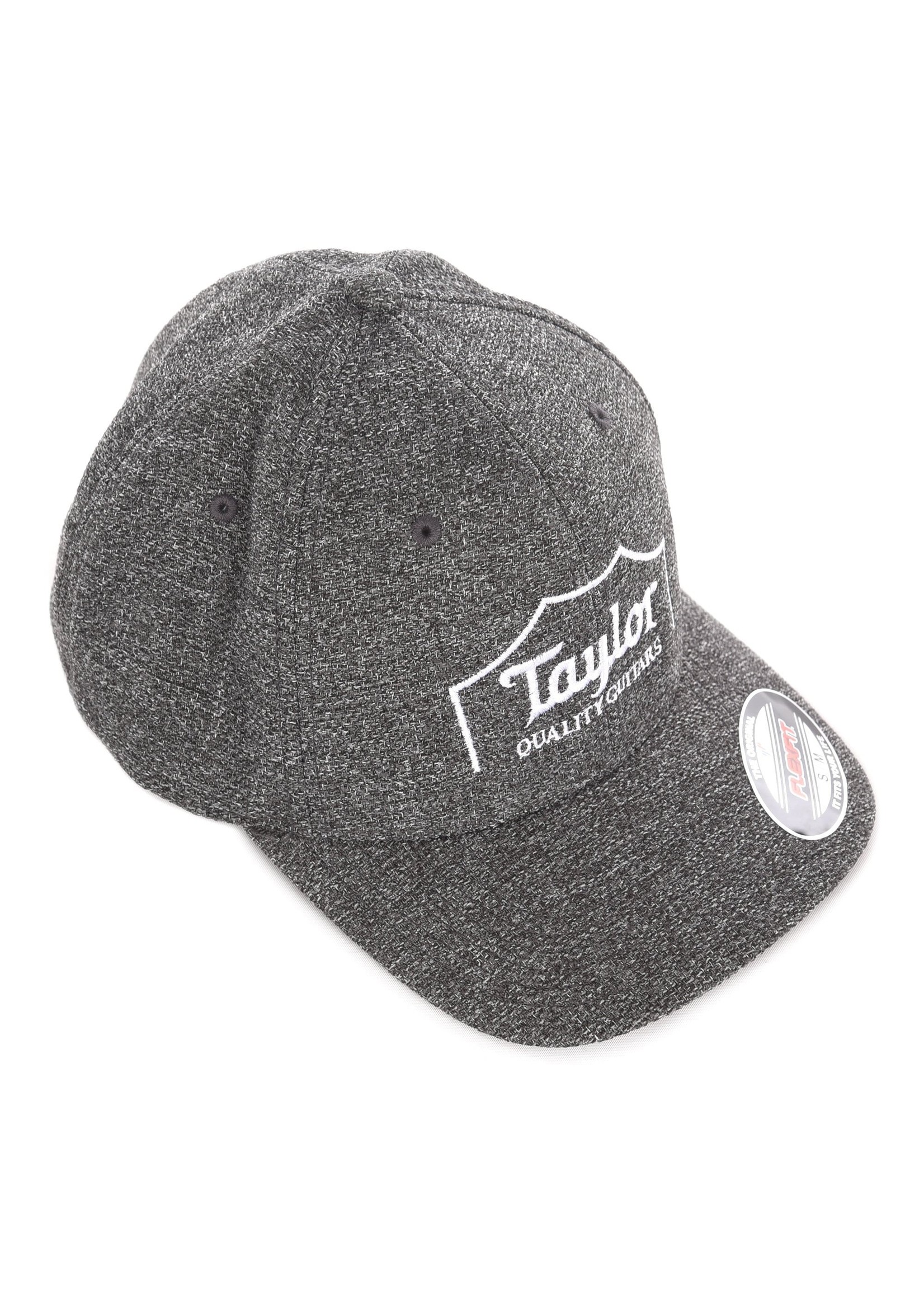 Taylor Taylor Flex Fit Cap Crown Logo Melange Heather S/M