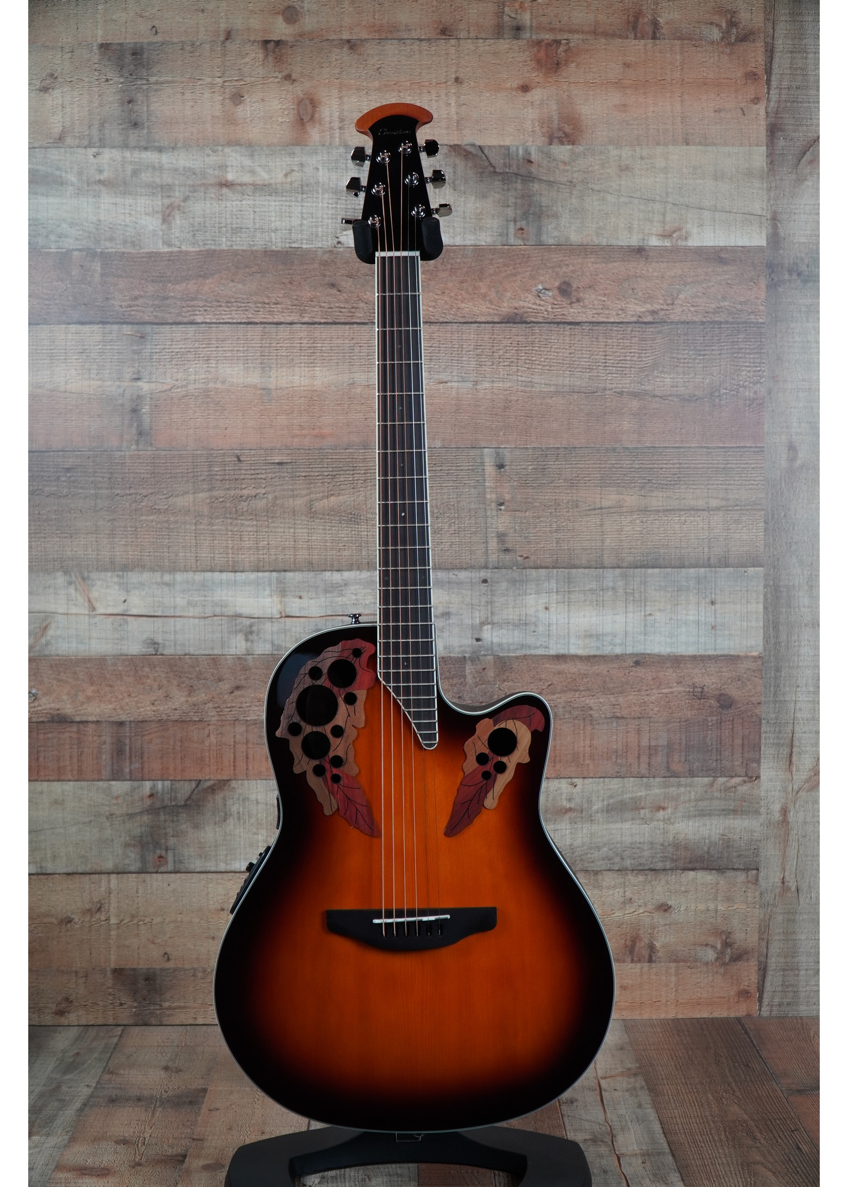 Ovation CE48-1 Celebrity Super Shallow Sunburst guitare éle