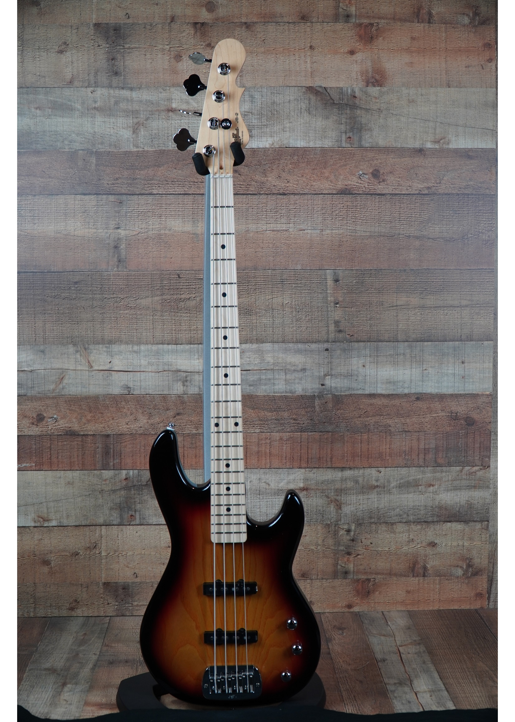G&L G&L Tribute JB-2 Bass Guitar - 3-tone Sunburst