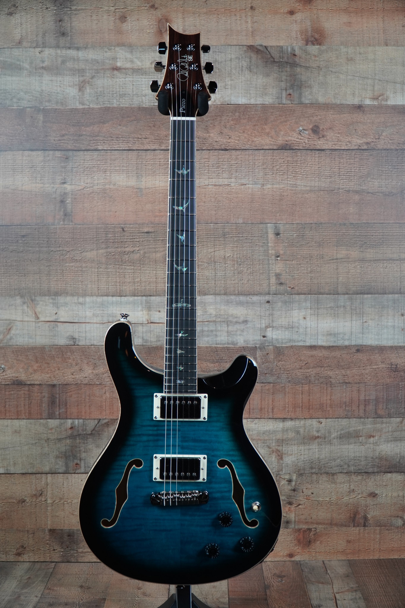 Paul Reed Smith SE HOLLOWBODY II PIEZO Peacock Blue Burst