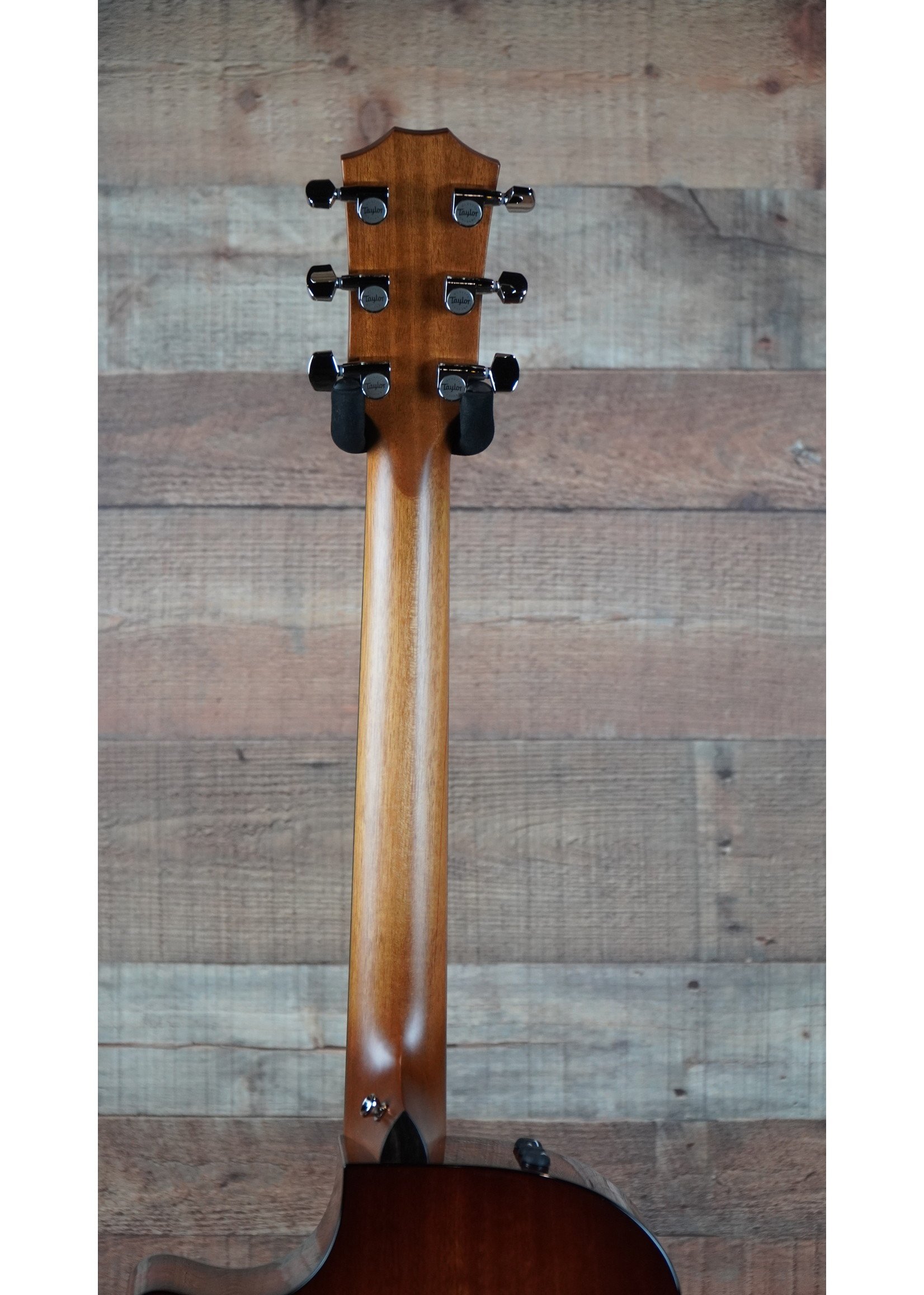 Taylor Taylor 6-String | Sitka Spruce Top | Urban Ironbark Back and Sides | Tropical Mahogany Neck | West African Crelicam Ebony Fretboard | Expression System® 2 Electronics | Venetian Cutaway | Taylor Deluxe Hardshell Brown Case