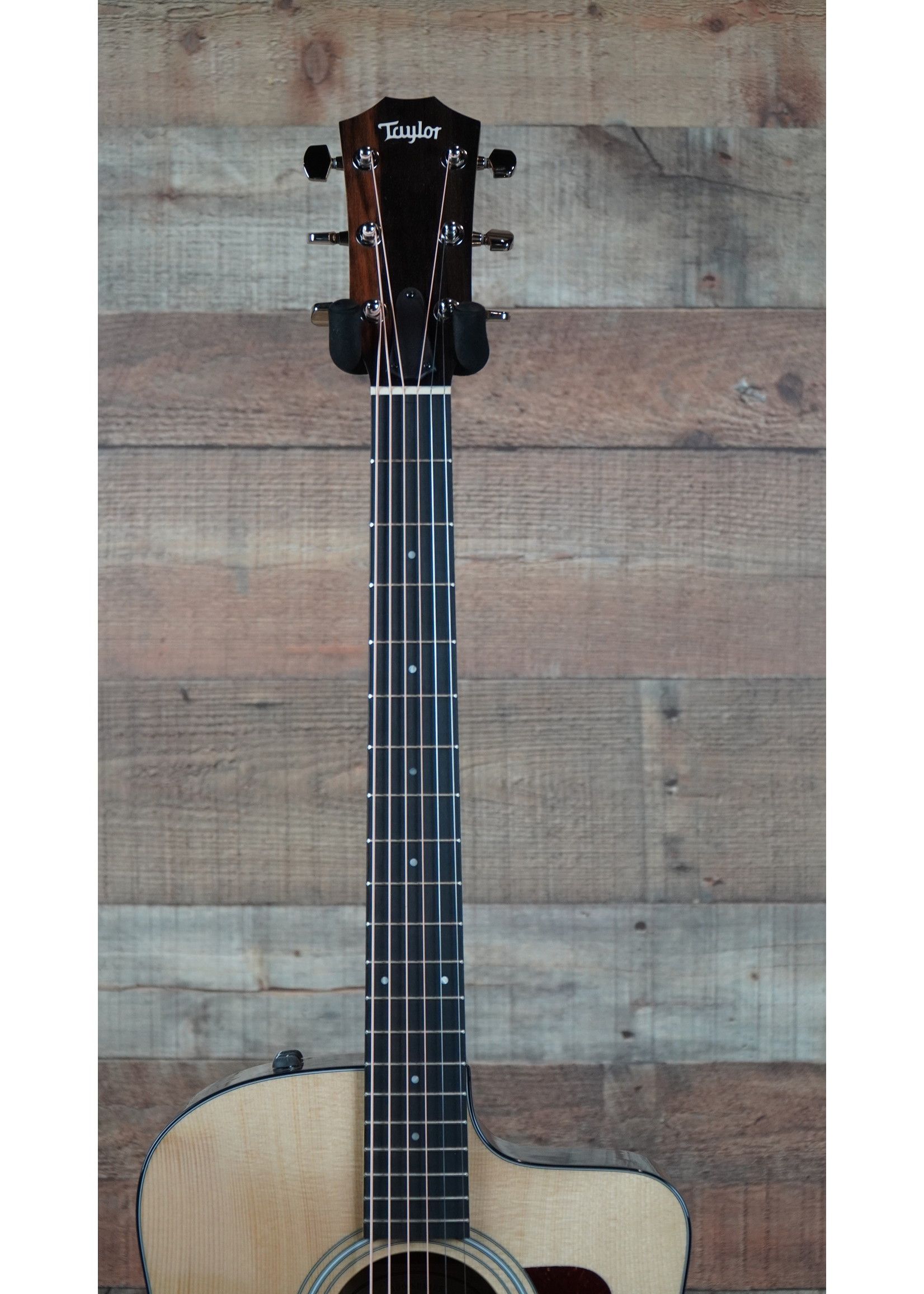 Taylor 210ce Plus 6-String | Sitka Spruce Top | Layered Rosewood Back and Sides | Tropical Mahogany Neck | West African Crelicam Ebony Fretboard | Expression System® 2 Electronics | Venetian Cutaway | Aerocase