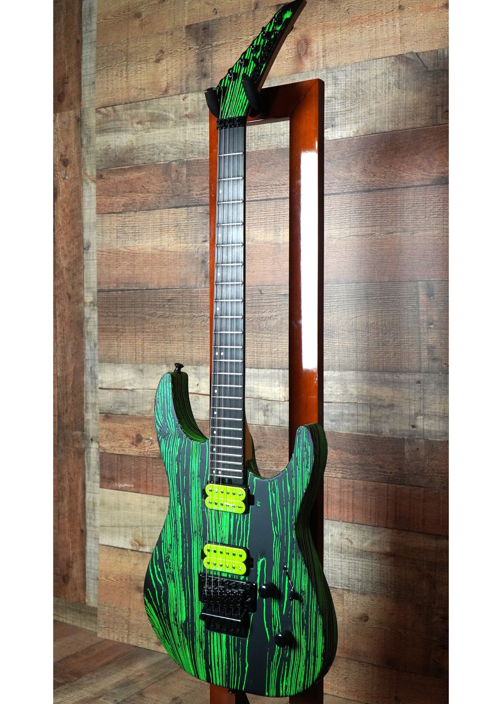 Jackson Jackson Pro Series Dinky® DK2 Ash, Ebony Fingerboard, Green Glow