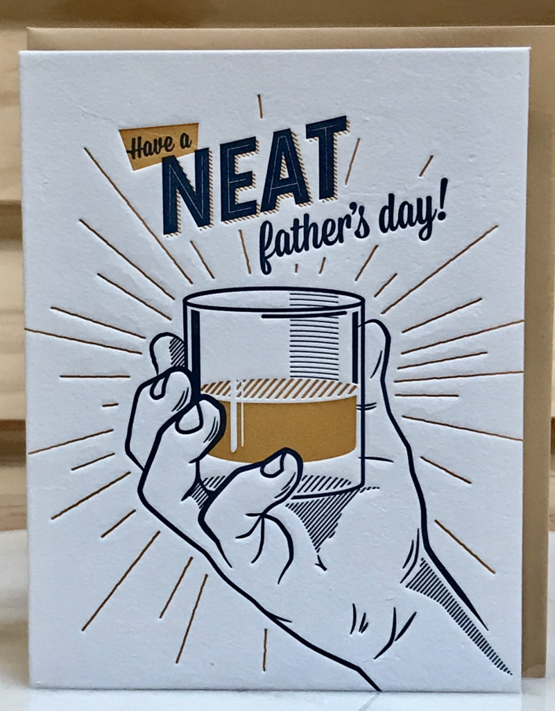 Good Paper Neat Father's Day Greeting Card