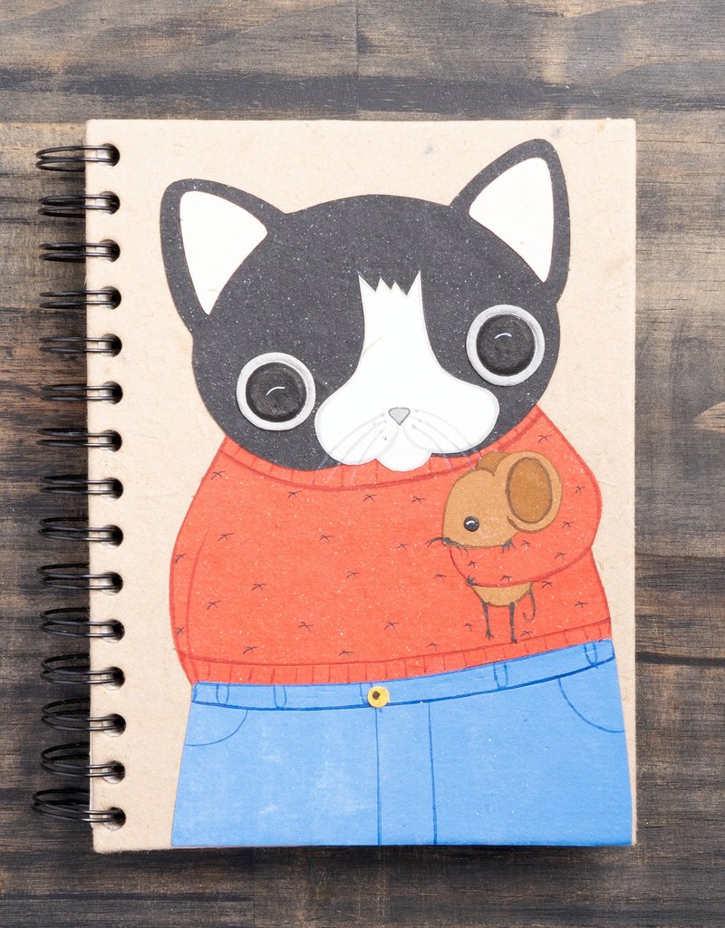 Mr. Ellie Pooh Gregory the Cat Notebook