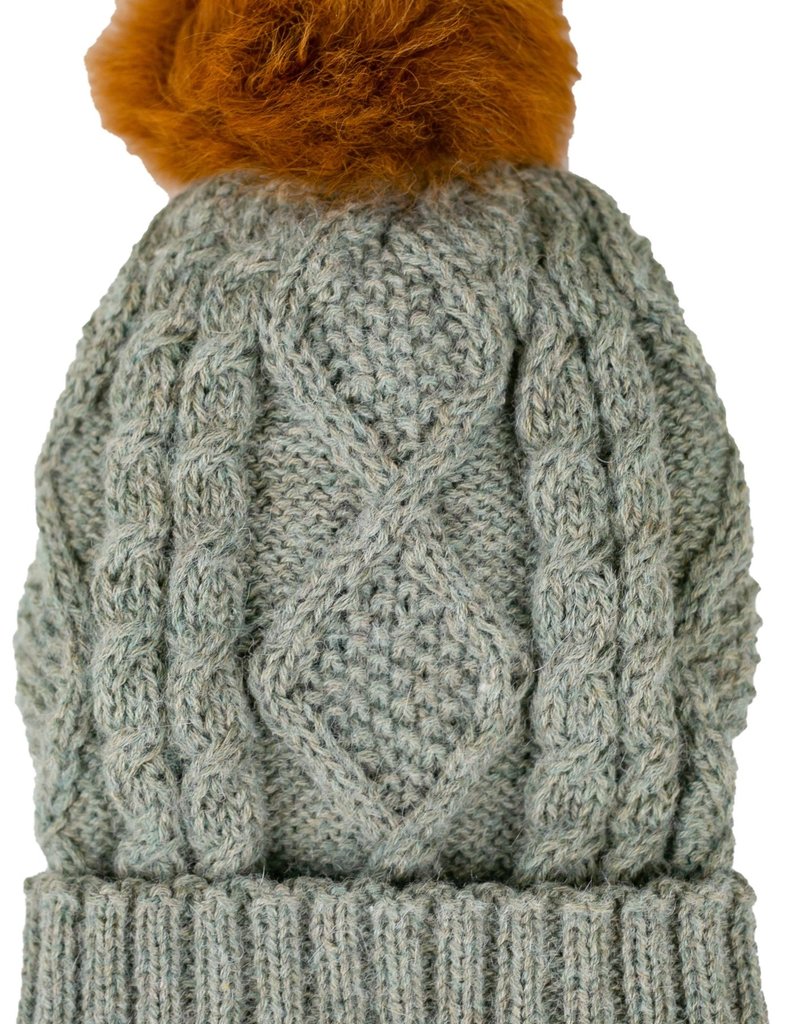 Andes Gifts Braided Pom Hat