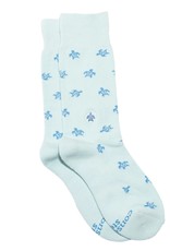 Conscious Step Socks that Protect Turtles Blue