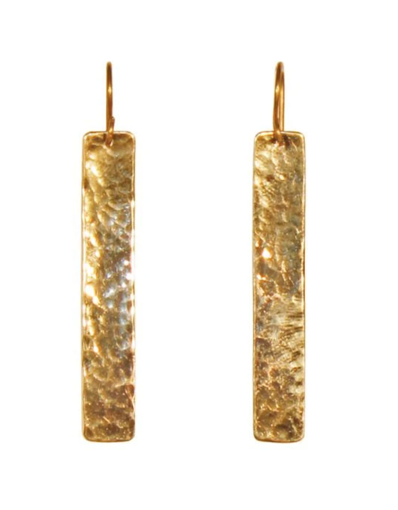 Purpose Jewelry Horizon Brass Earrings