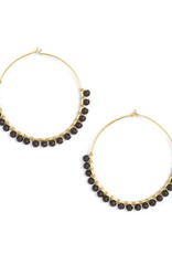 Purpose Jewelry Luni Hoop Earrings