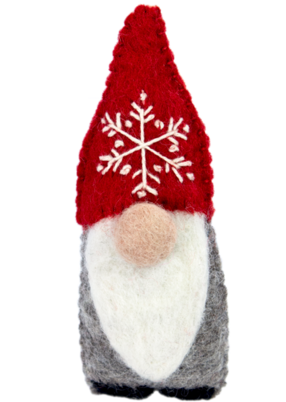 dZi Snowflake Gnome Ornament