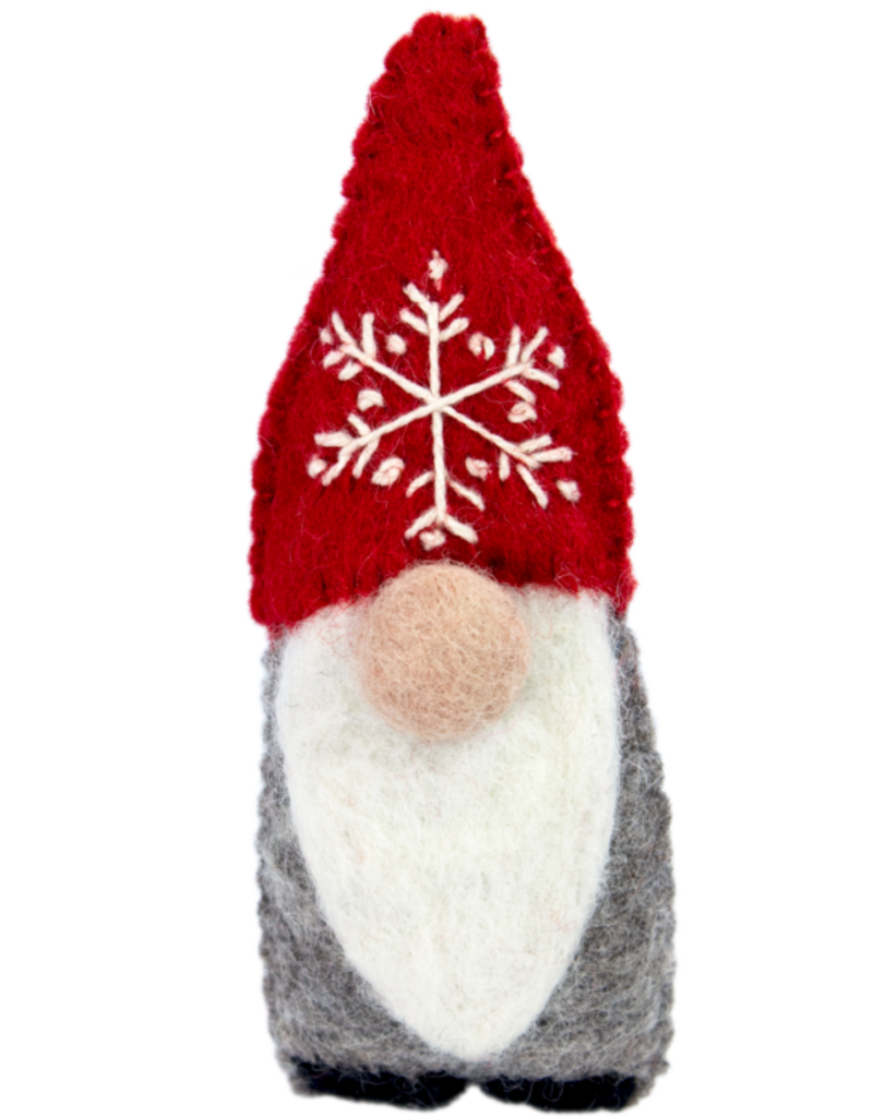 dZi Snowflake Gnome Ornament