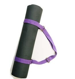 Chetana/Weaving for Life Purple Yoga Strap / Mat Carrier