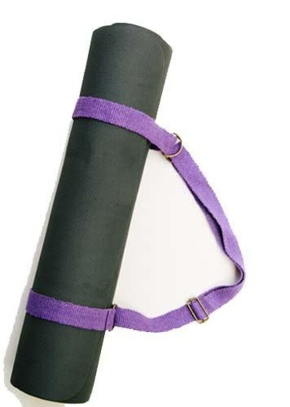 Chetana/Weaving for Life Purple Yoga Strap / Mat Carrier