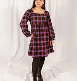 Mata Traders Nico Plaid Mini Dress