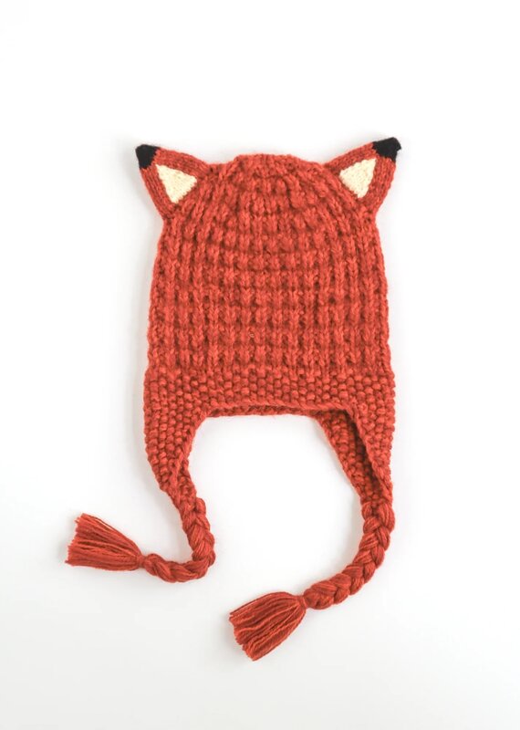 Andes Gifts Kids Fox Hat