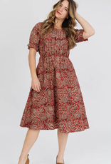 Mata Traders Santo Midi Dress