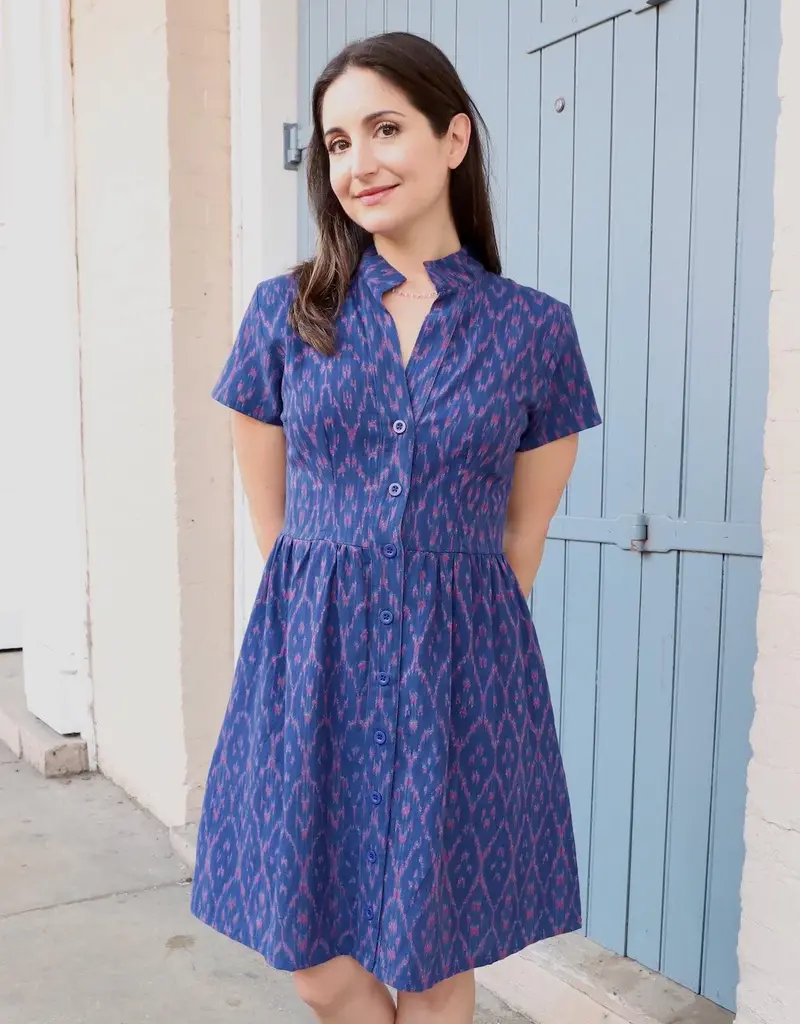 Passion Lilie Berry Button Dress