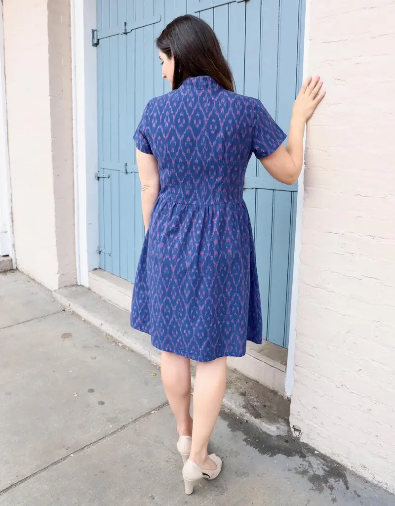 Passion Lilie Berry Button Dress