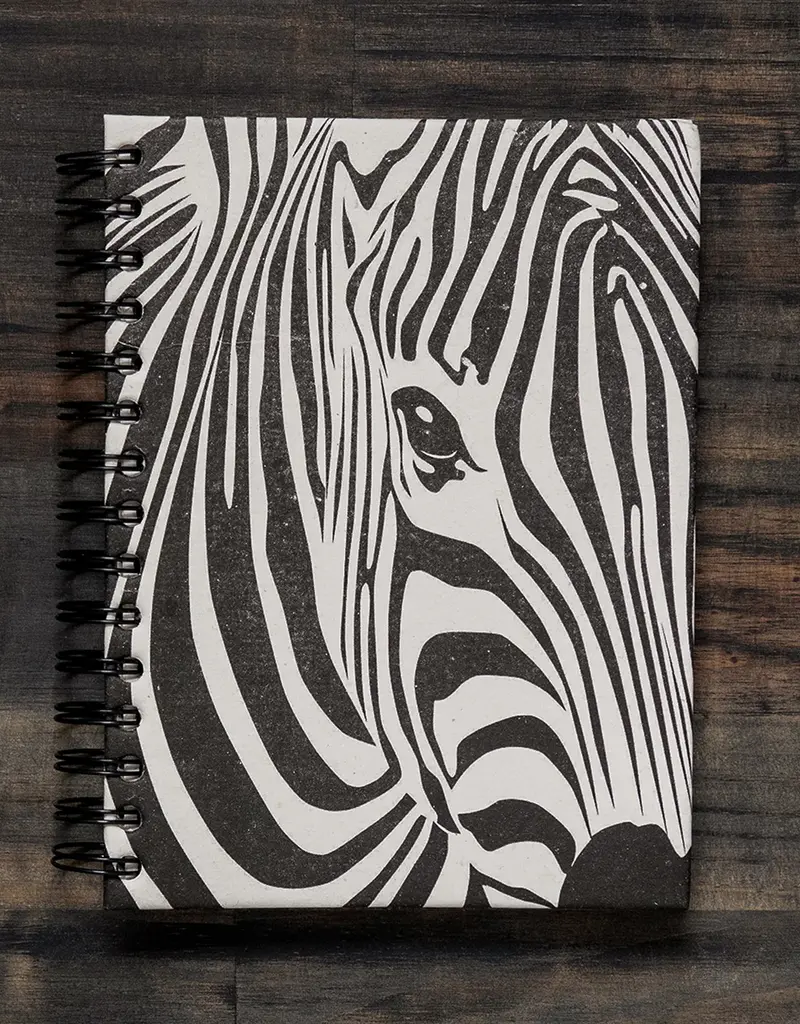 Mr. Ellie Pooh Zebra Large Notebook Zebra