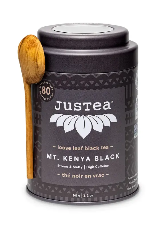 JusTea Black Loose Leaf Tea