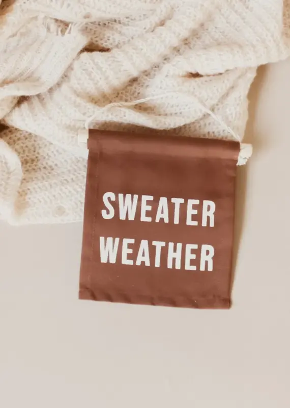 Imani Collective Sweater Weather Hang Sign