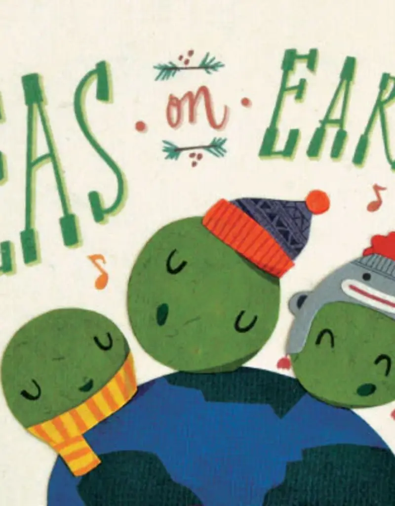 Good Paper Peas on Earth Card