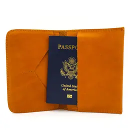 Fair Anita Globetrotter Leather Passport Case