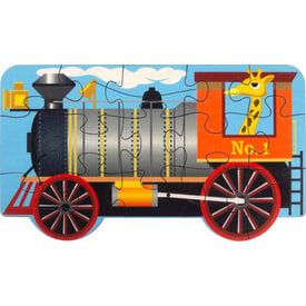  Maple Landmark Train Engine Shaped Puzzle, 15 pc