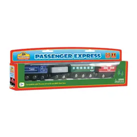  Lil Chugs Wooden Passenger Express Train Set