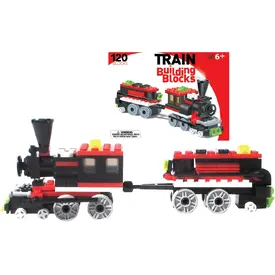  Train Building Blocks-120 Piece