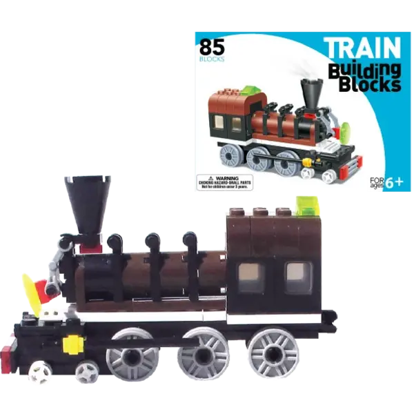  Train Building Blocks-85 Piece