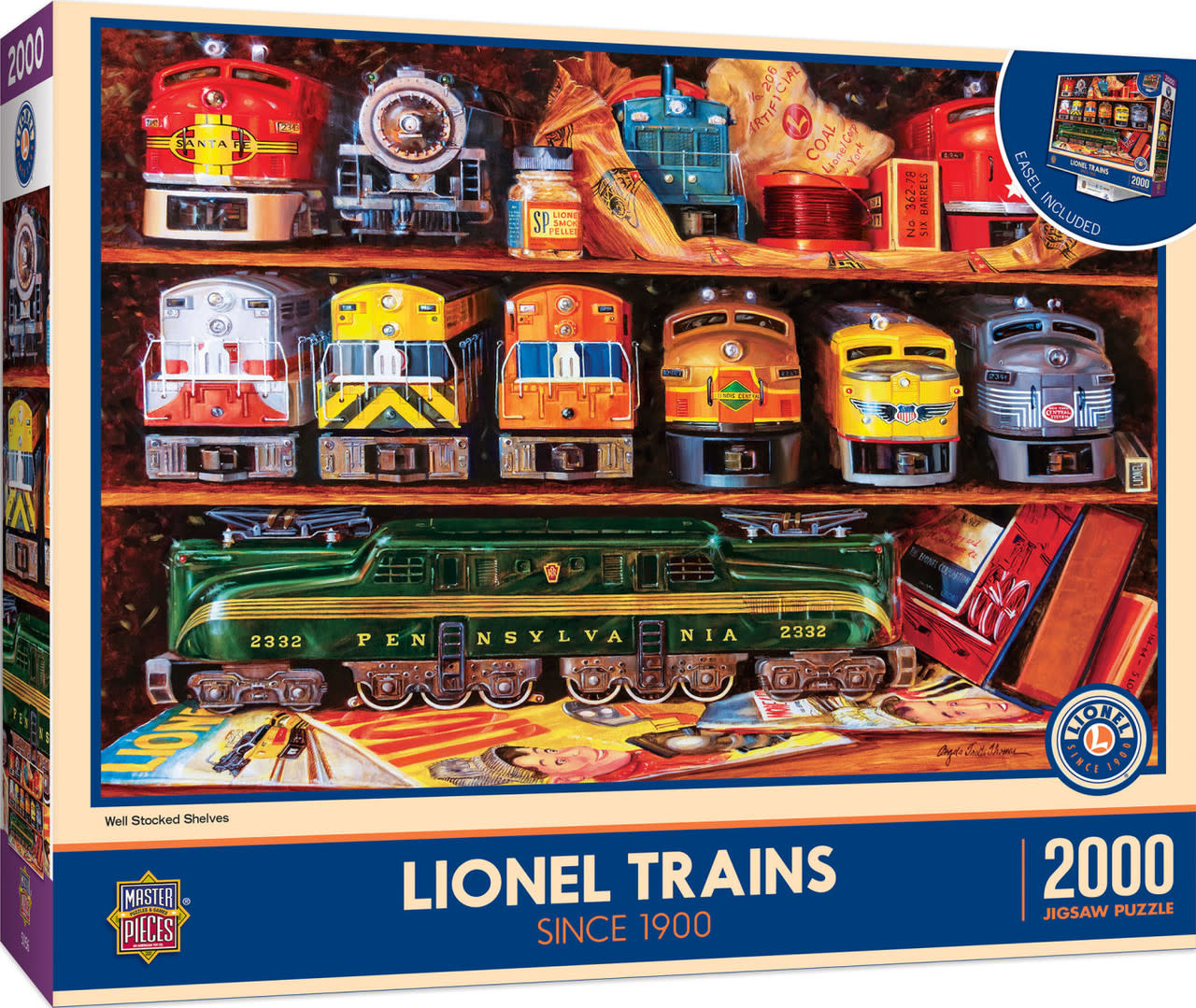 Lionel - Well Stocked Shelves 1000 pc Puzzle | New Hope Railroad