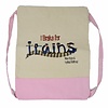 New Hope and Ivyland "I Brake For Trains" Canvas Bags