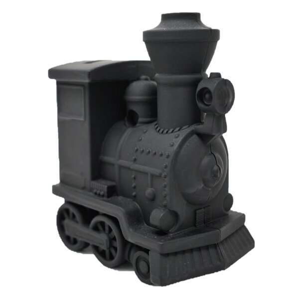  Metal Train Money Bank, Black