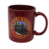 New Hope Railroad Round Logo Mugs