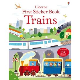  Usborne First Sticker Book-Trains