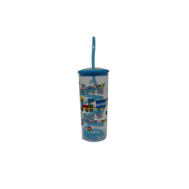  Choo Choo Twisty Straw Cup, Assorted