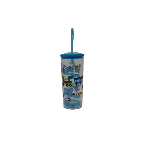 Choo Choo Twisty Straw Cup, Assorted