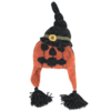 Crocheted Jack-O-Lantern Hat