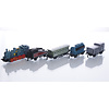 Die-Cast Pull-Back Train Set 5-Piece Assorted
