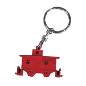  Red Caboose Keychain